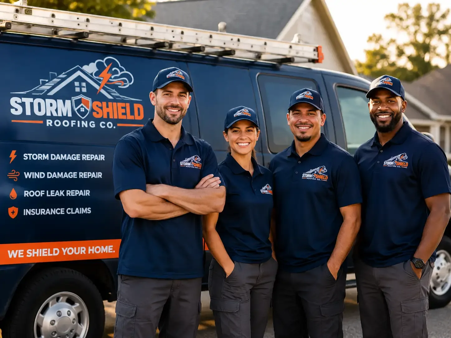 Storm Damage Roof Repair company in Andreas, PA